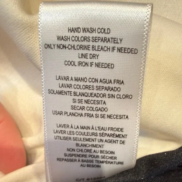 Maison Tara Black and White Strapless Dress - Picture 5 of 5